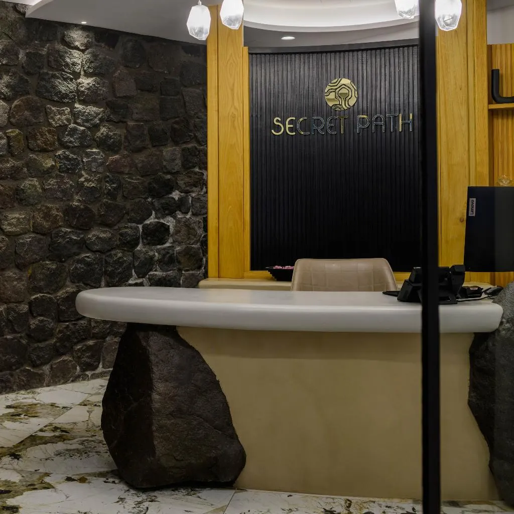 Lobby, Secret Path Luxury Villas, Santorini