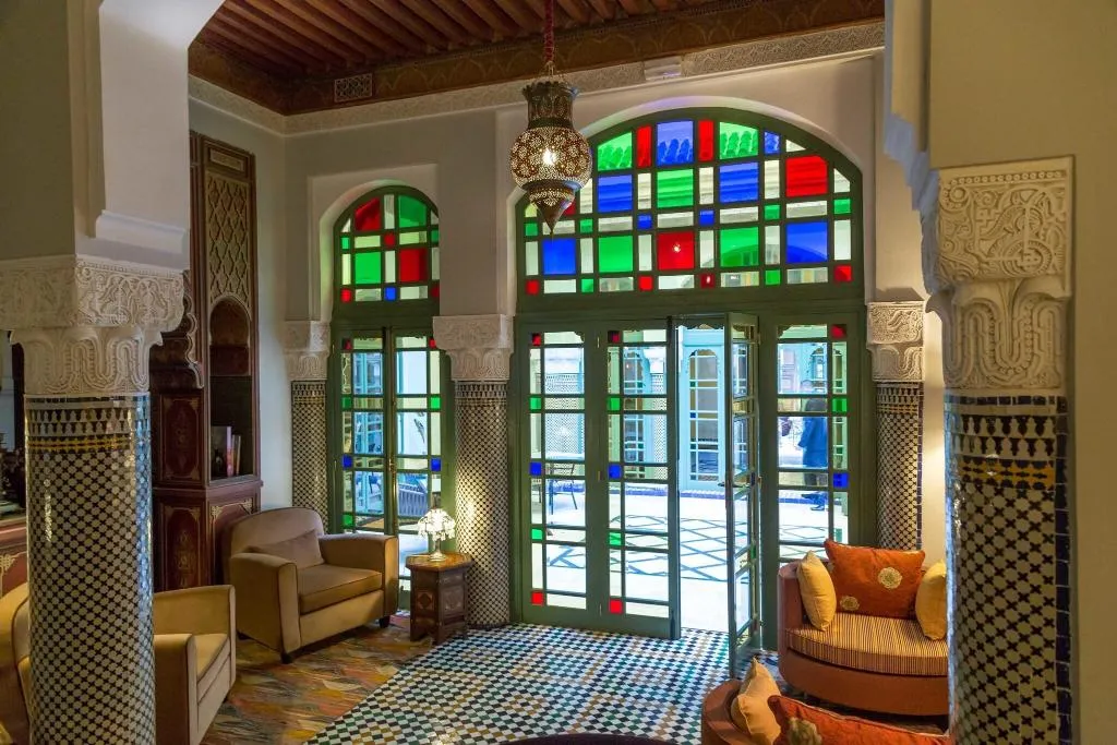 Lobby, Palais Faraj, Fez