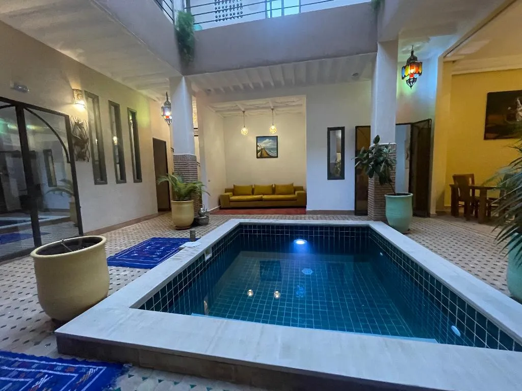 Pool, Riad Samarine, Marrakech