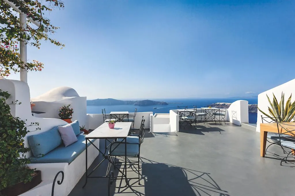 Restaurant, Remezzo Villas, Santorini