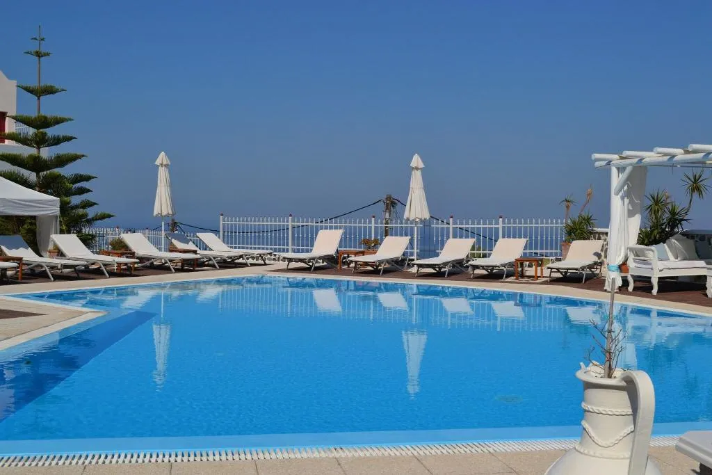 Pool, Dream Island Hotel, Santorini