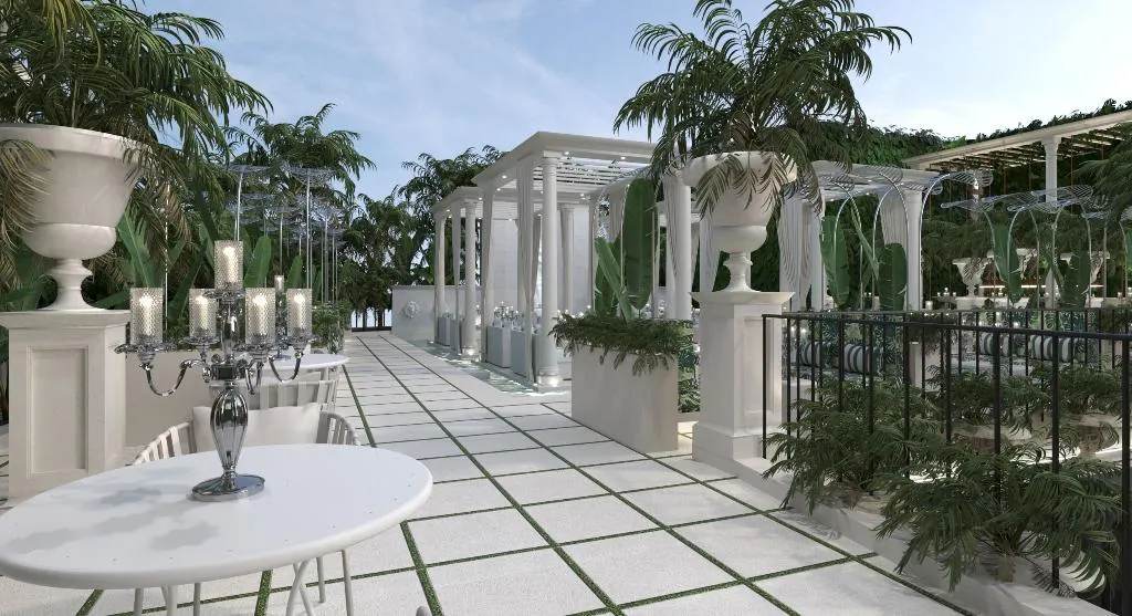 Terrace, The Plein Hotel, Milan