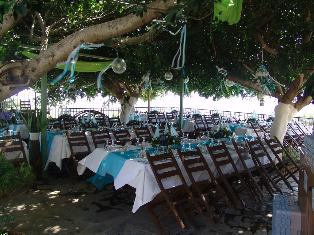 Restaurant, Arolithos Traditional Cretan Village, Crete
