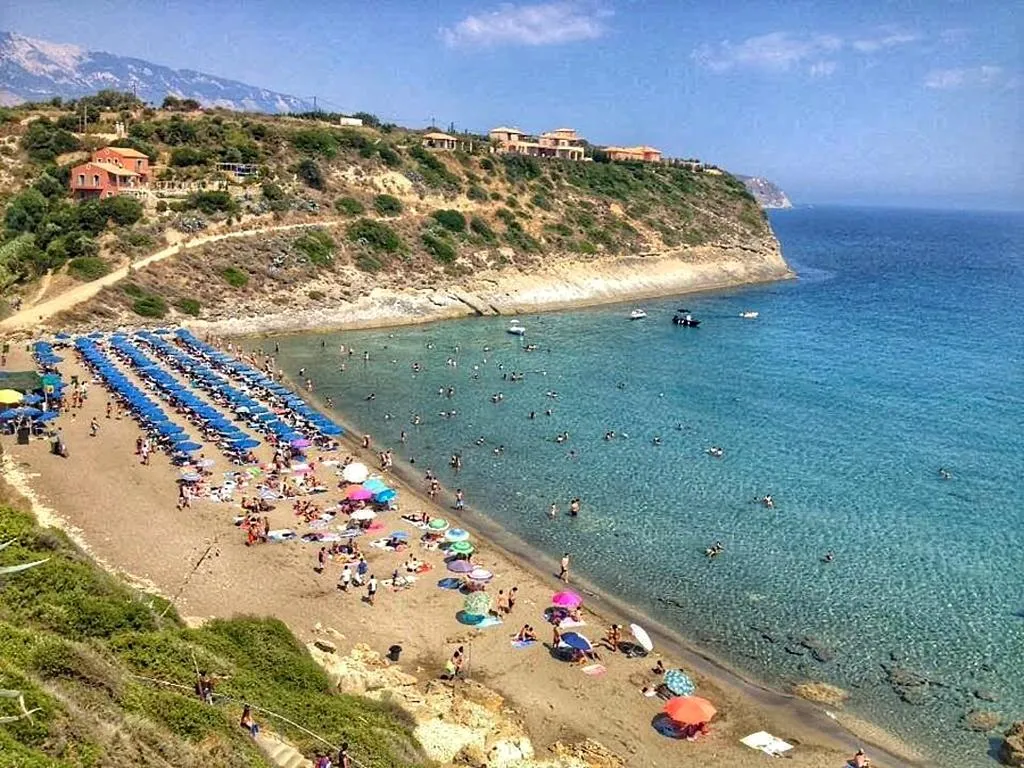 Beach, Casa De Rosa Studios & Apartments, Kefallinia