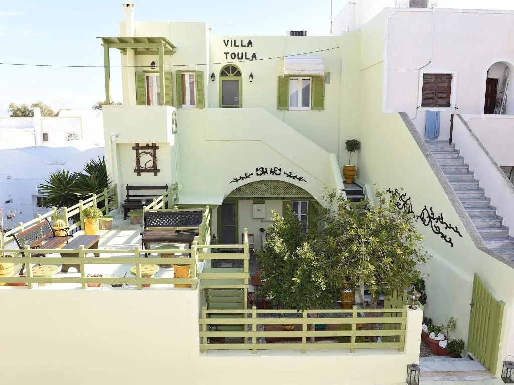 General view, Villa Toula, Santorini