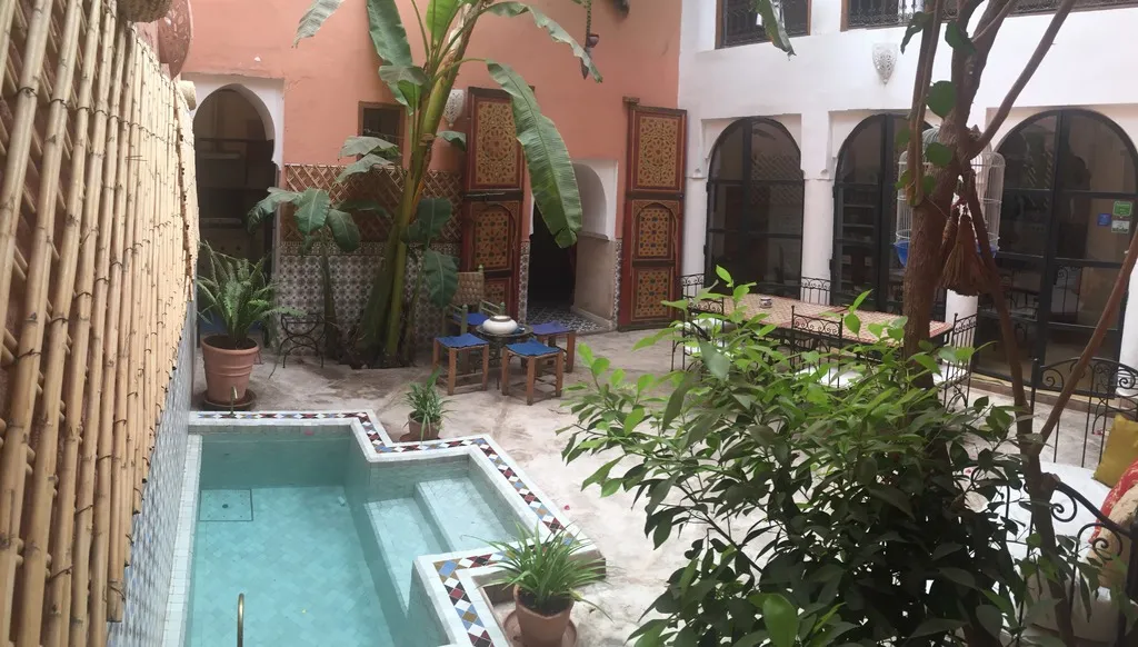 General view, Riad Ineslisa, Marrakech