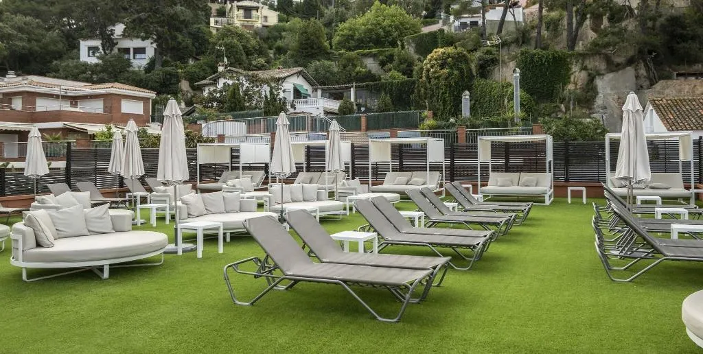 Terrace, Rosamar & Spa, Costa Brava