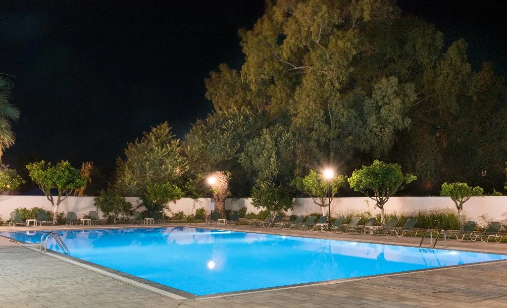 Pool, Sunset, Corfu