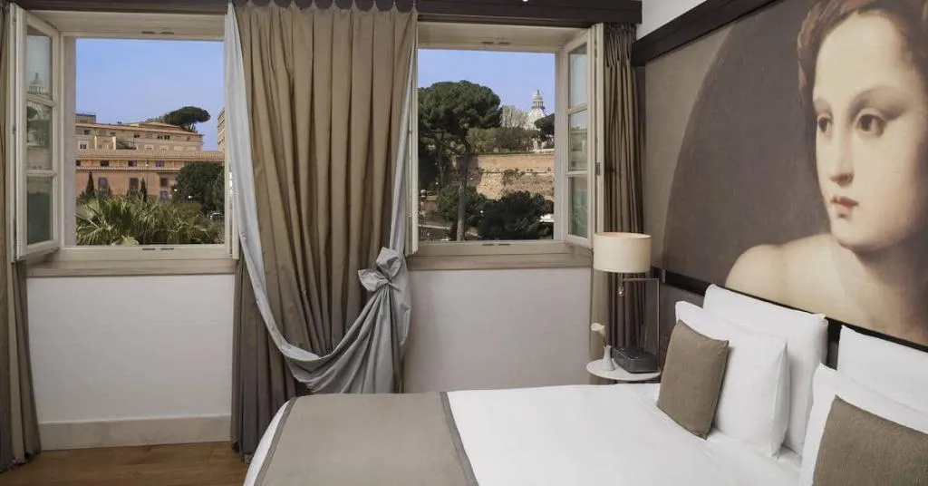 DOUBLE WITH VIEWS Room, Villa Agrippina Gran Meliá, Rome