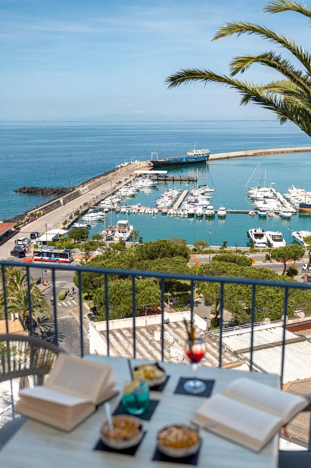 Terrace, Terme Gran Paradiso Hotel, Naples