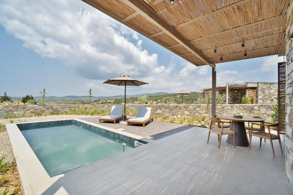 VILLA ONE BEDROOM ONE BATHROOM Room, Etheres, Halkidiki