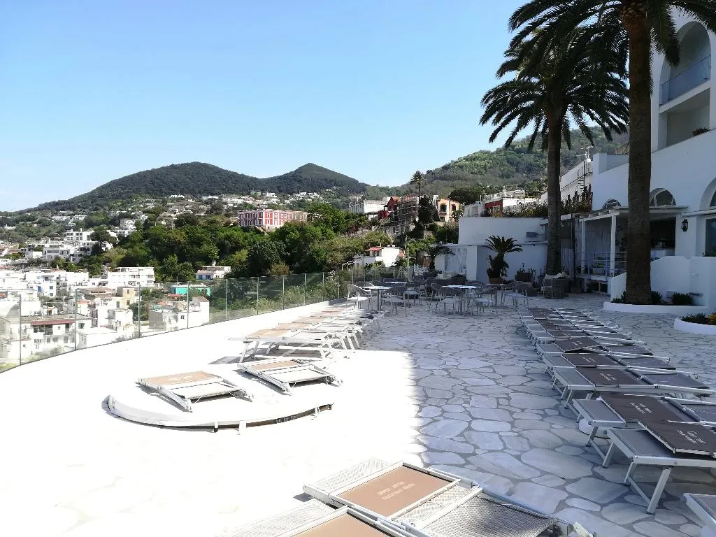 Terrace, Terme Gran Paradiso Hotel, Naples