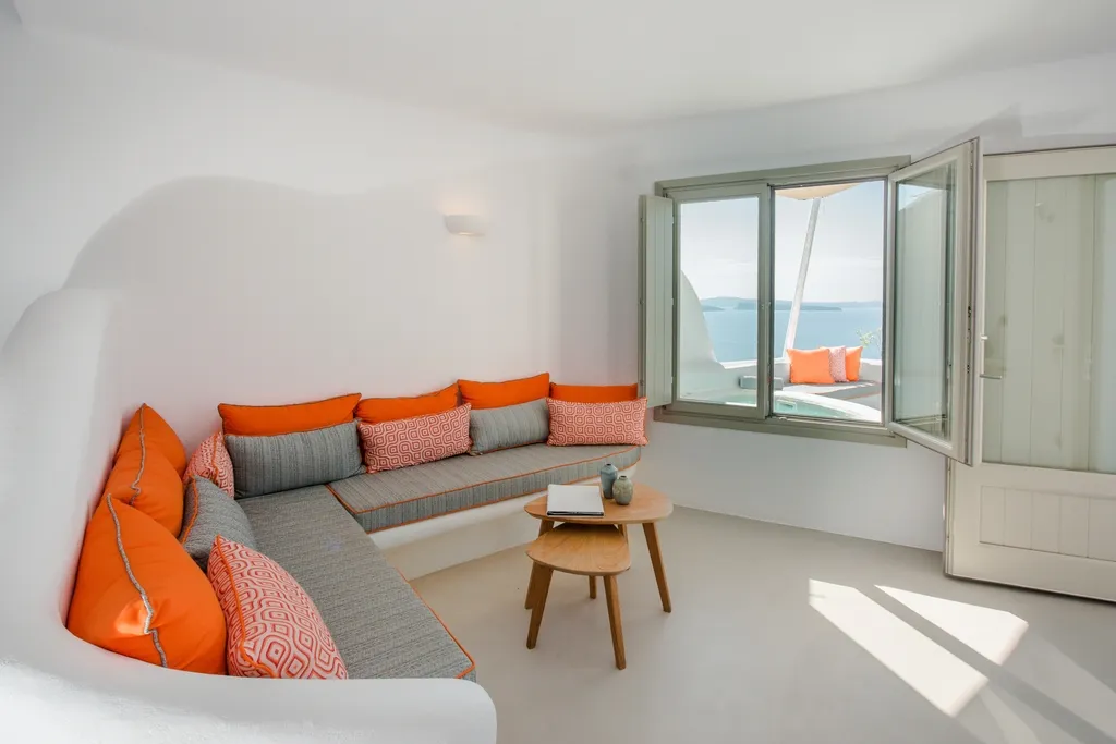 JUNIOR SUITE STANDARD Room, La Perla Villas and Suites, Santorini