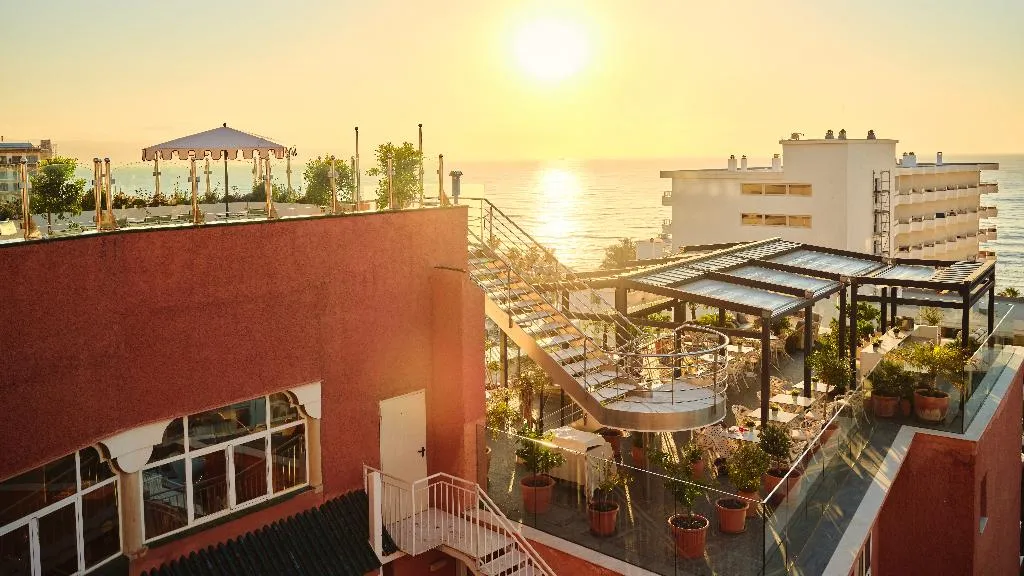 Terrace, Hotel Fénix Torremolinos Adults Only Recommended, Costa Del Sol