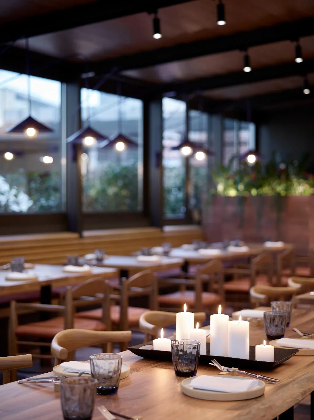 Restaurant, The Editor Hotel, Athens