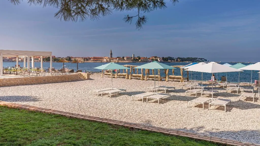 Beach, Valamar Parentino Hotel, Istria