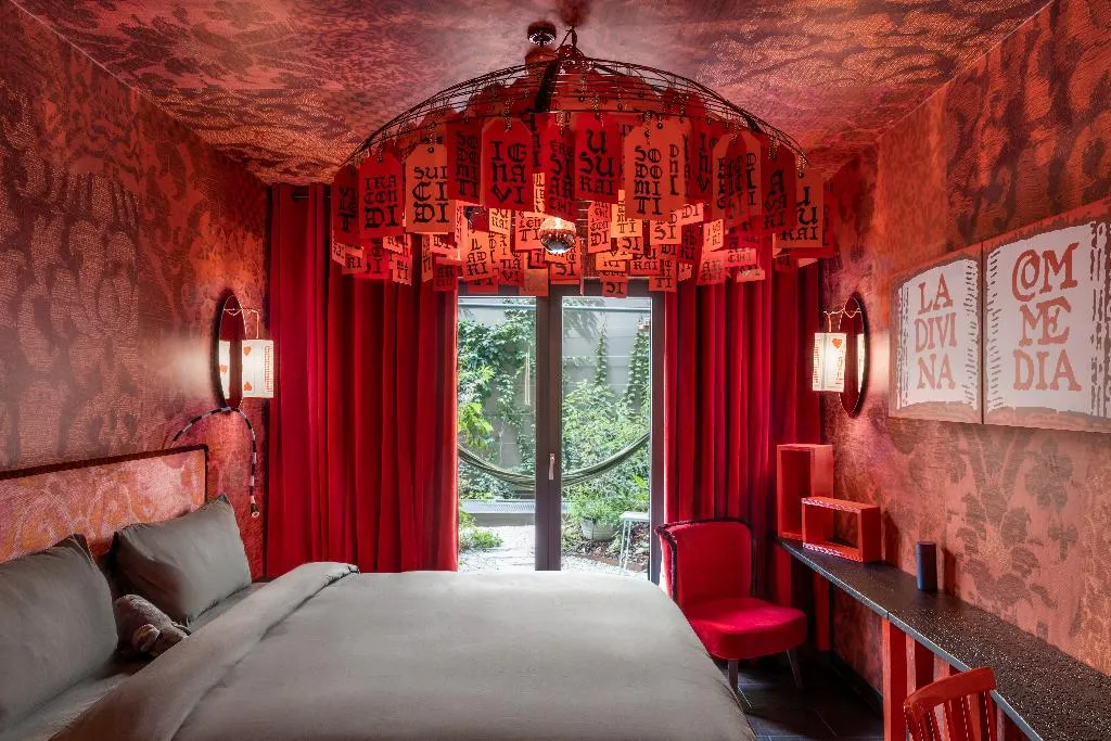 DOUBLE SINGLE USE GARDEN VIEW Room, 25hours Hotel Piazza San Paolino, Florence