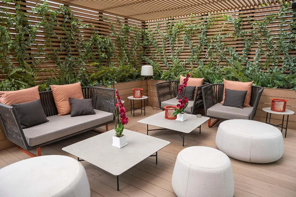Terrace, Hyatt Regency Barcelona Tower, Barcelona