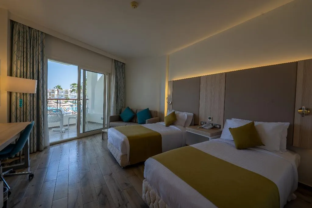DOUBLE DELUXE SIDE SEA VIEW Room, JAZ Palmariva Beach, Red Sea Riviera