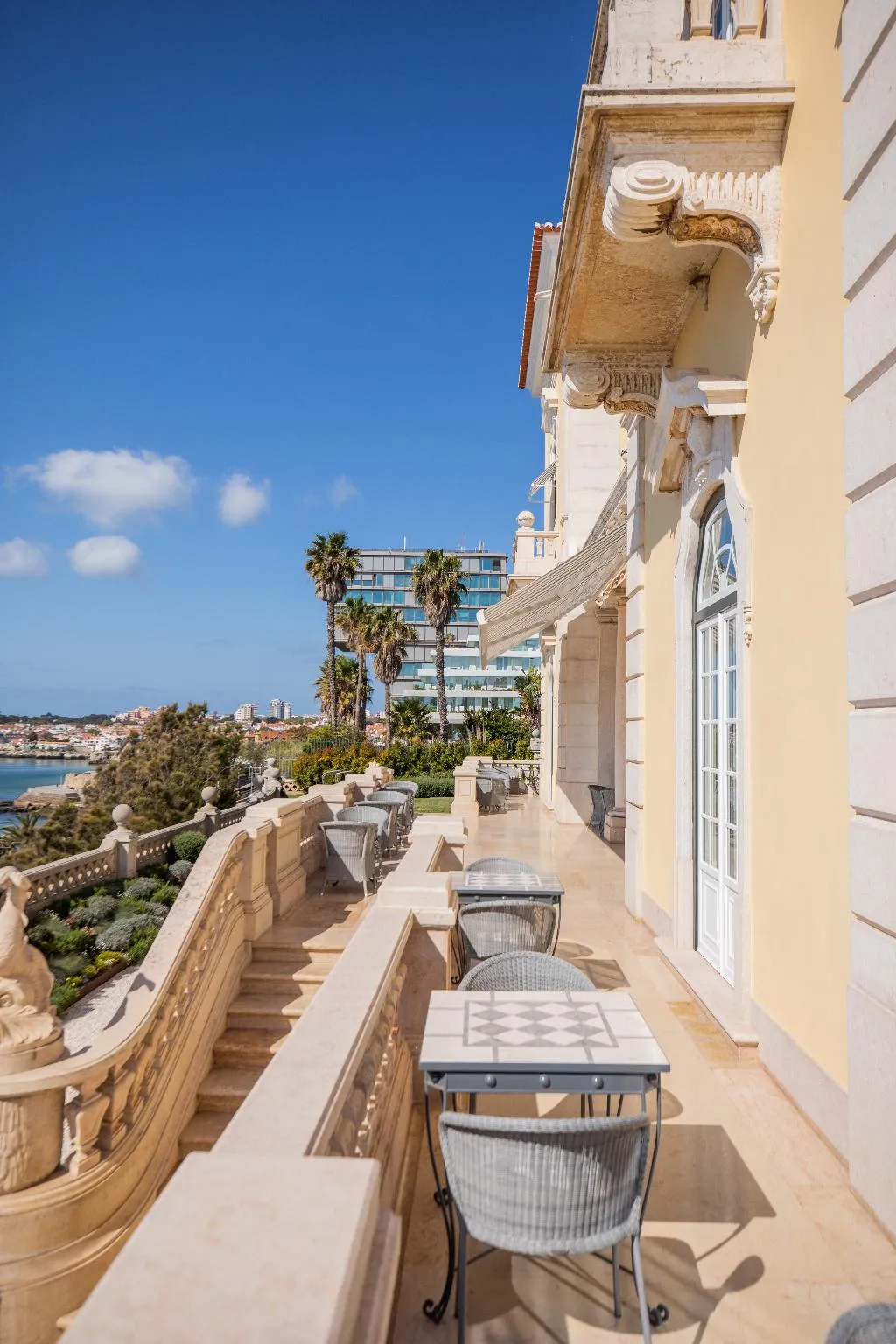 Terrace, Estoril Vintage Hotel, Lisbon