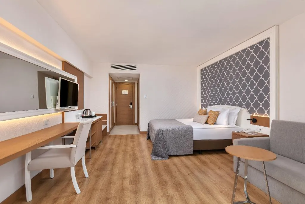 DOUBLE SINGLE USE DELUXE SIDE SEA VIEW Room, Sherwood Exclusive Lara, Antalya