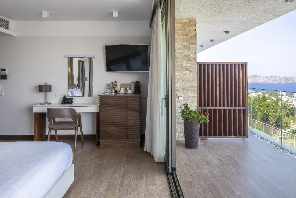 DOUBLE DELUXE SEA VIEW Room, Spektr Boutique Hotel Yalikavak, Bodrum