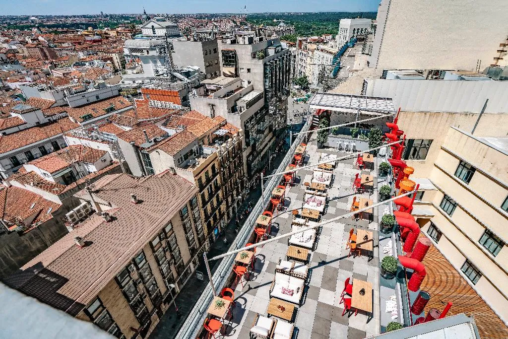 Terrace, Vincci Capitol, Madrid