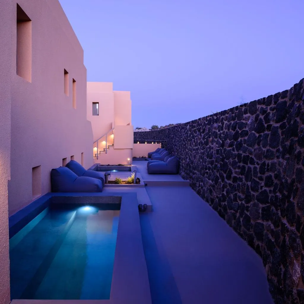 JUNIOR SUITE WITH JACUZZI Room, Kalestesia Suites, Santorini