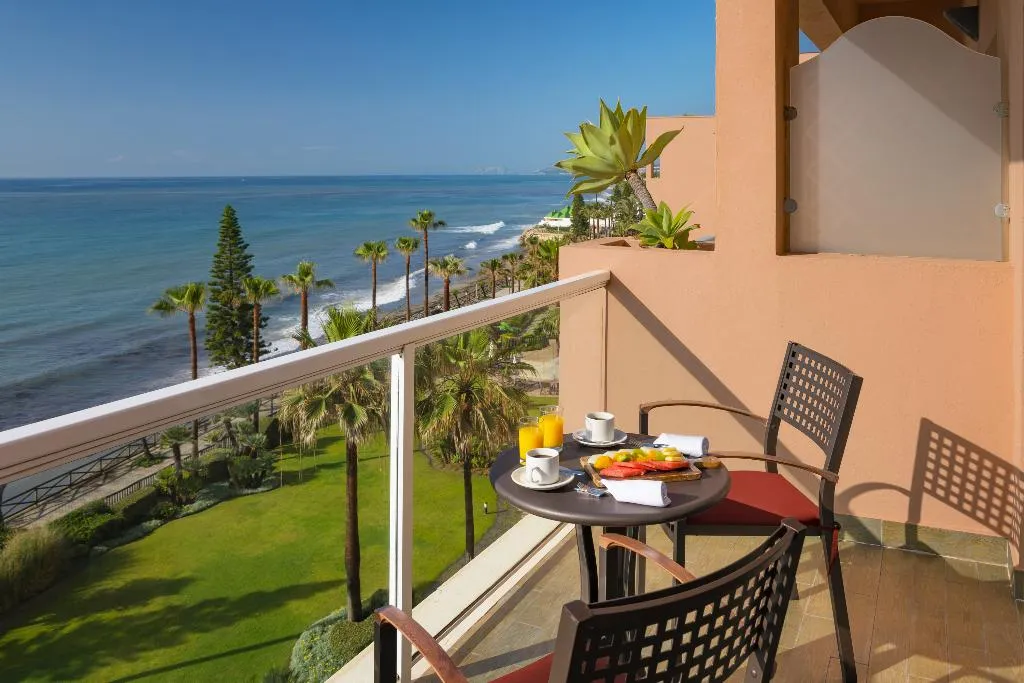 Terrace, Elba Estepona Gran Hotel & Thalasso Spa, Costa Del Sol