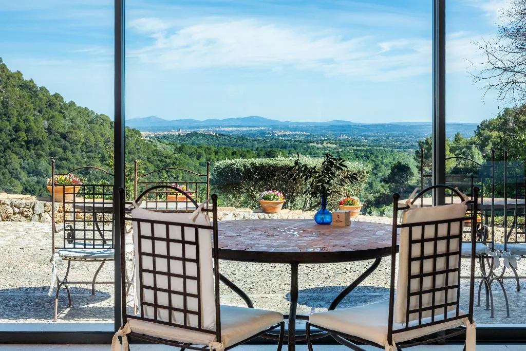 Terrace, Finca Albellons, Majorca