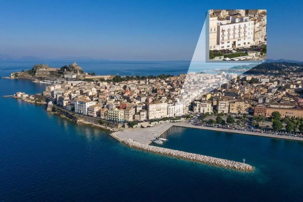 General view, City Marina Hotel, Corfu