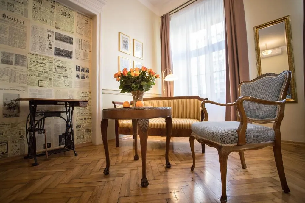 Room, Scharffenberg Apartments Main Square, Krakow