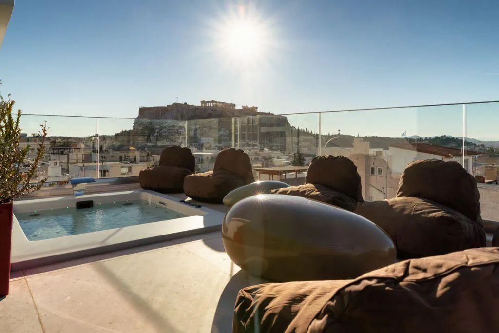 Terrace, Elia Ermou Athens Hotel, Athens