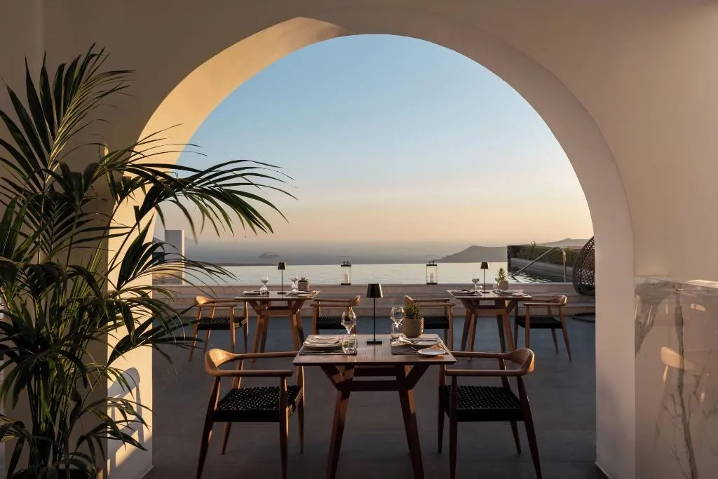 Restaurant, Aeifos Boutique Hotel, Santorini