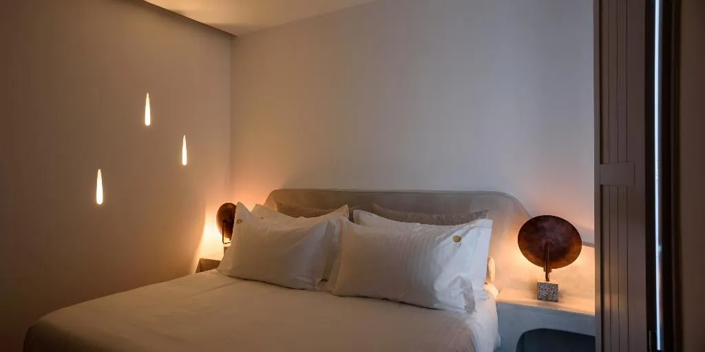 VILLA TWO BEDROOMS WITH PRIVATE POOL Room, Soil Of Sun Luxury Villas, Santorini