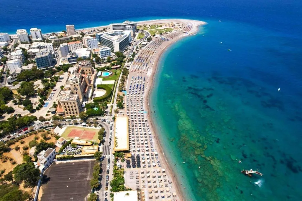 General view, Grande Albergo Delle Rose, Rhodes