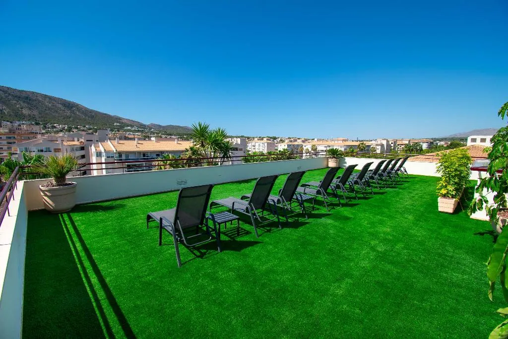 Terrace, Albir Confort Avenida Apartamentos, Costa Blanca