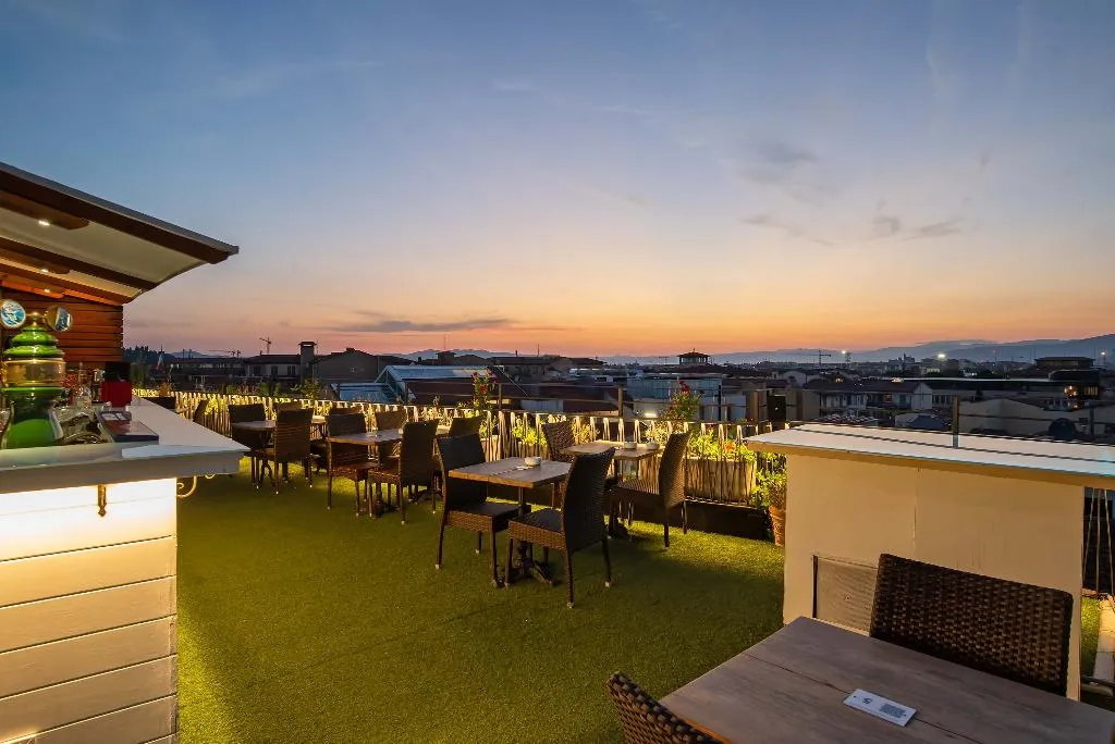 Terrace, Machiavelli Palace, Florence