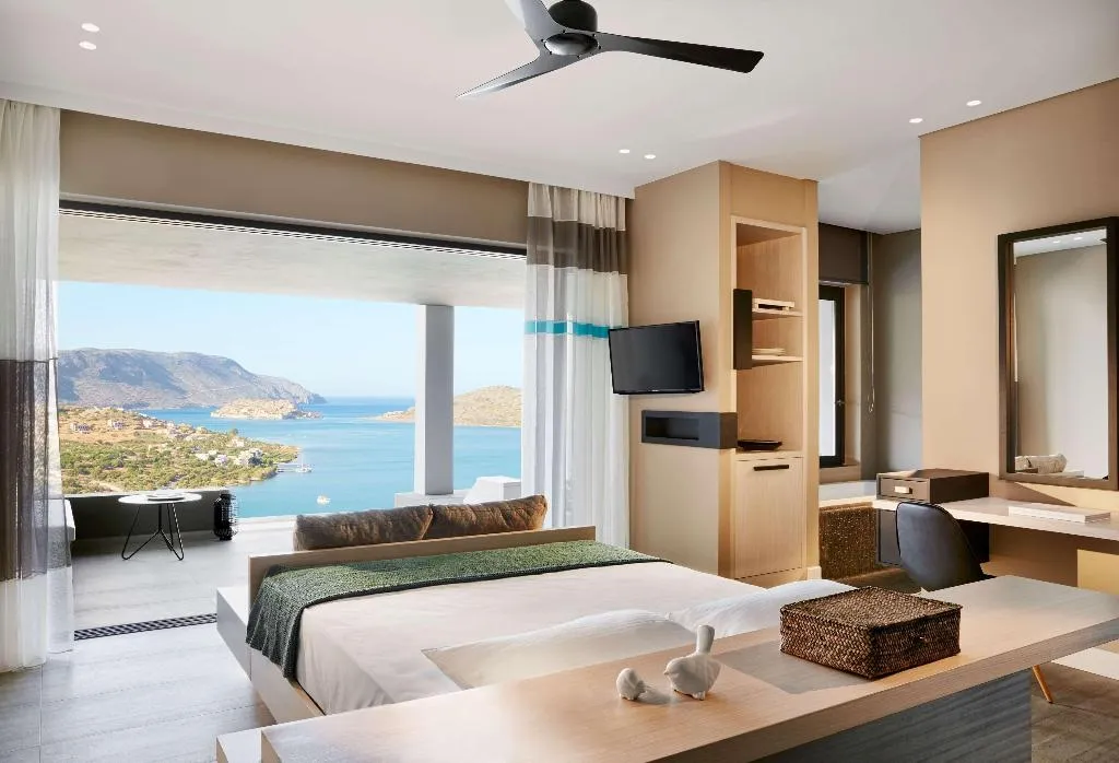 Room, Domes Aulus Elounda, Curio Collection by Hilton, Crete
