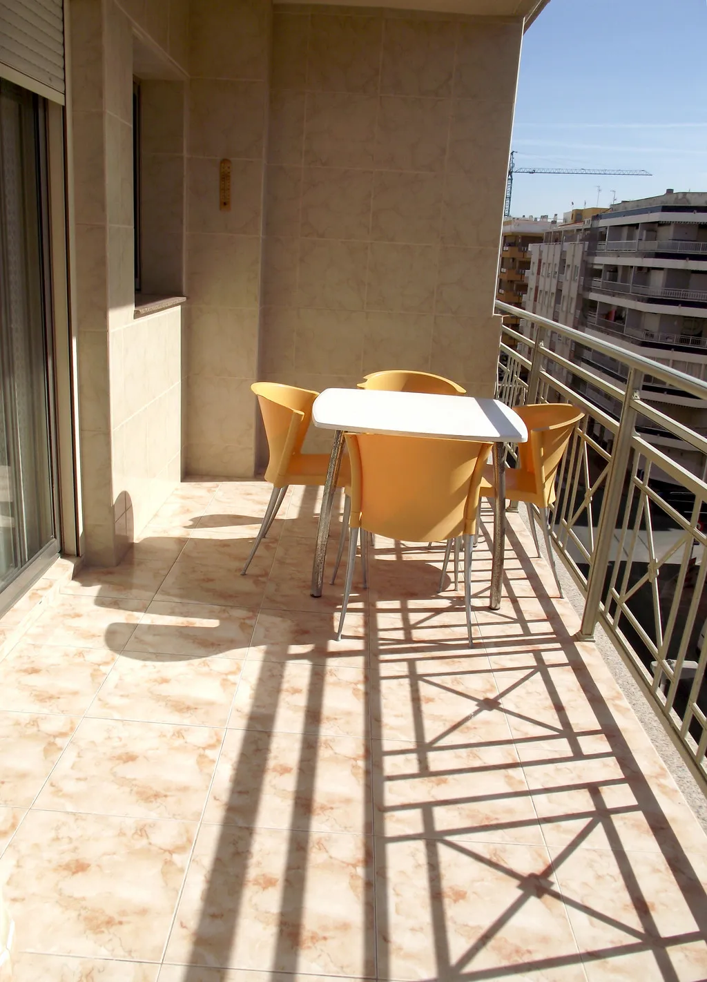 Terrace, Apartamentos Turísticos Fresno, Costa Blanca