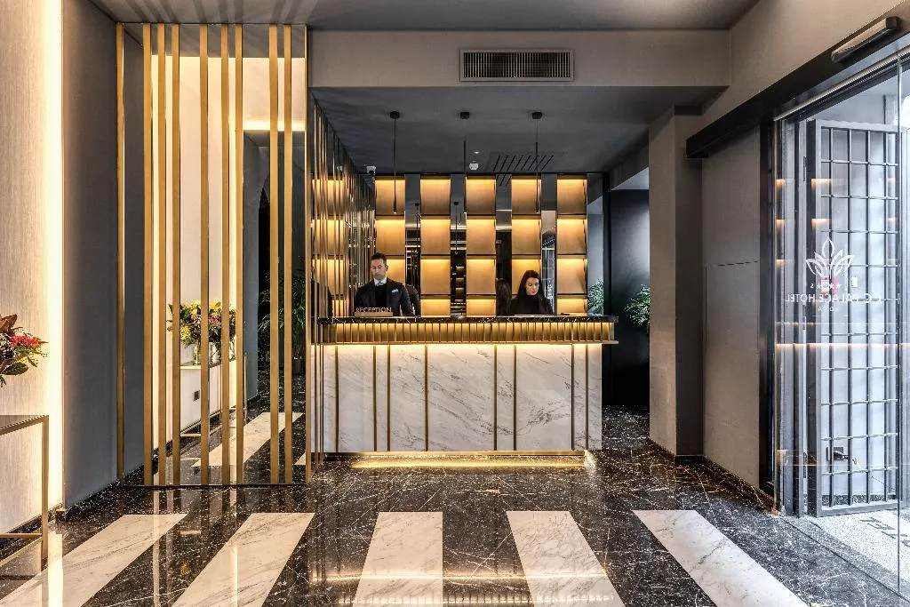 Lobby, CC Palace Hotel, Rome