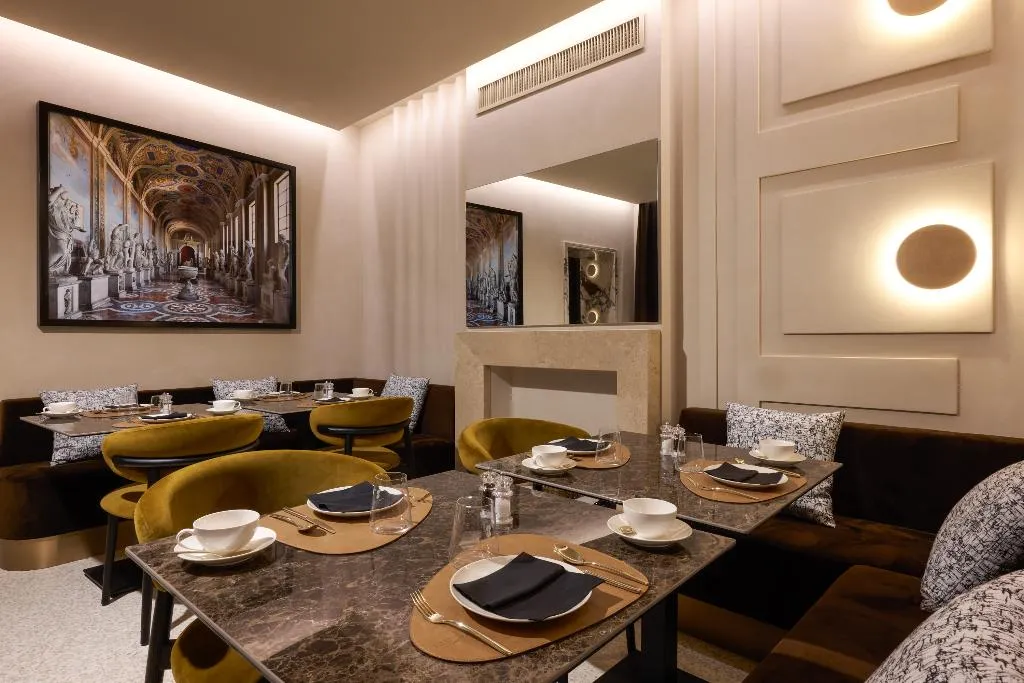 Restaurant, Borghese Contemporary Hotel, Rome