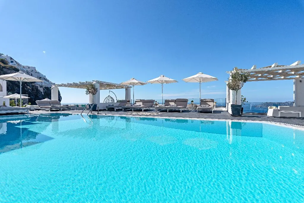 Pool, Agali Houses, Santorini
