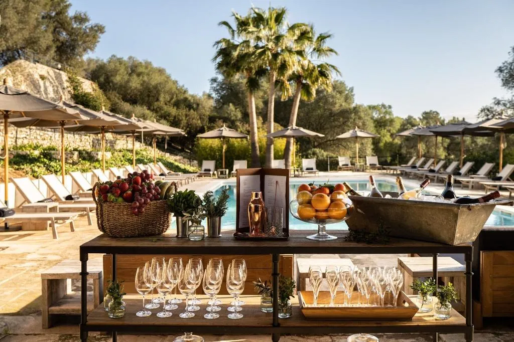 Terrace, Finca Serena, Majorca