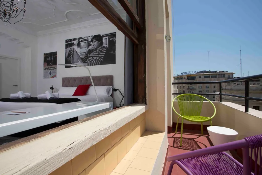 DOUBLE WITH TERRACE Room, Casual Vintage Valencia, Valencia