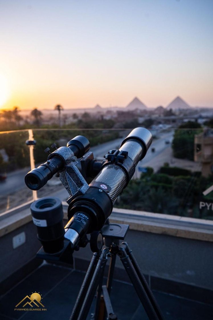 Terrace, Pyramids Sunrise Inn, Cairo