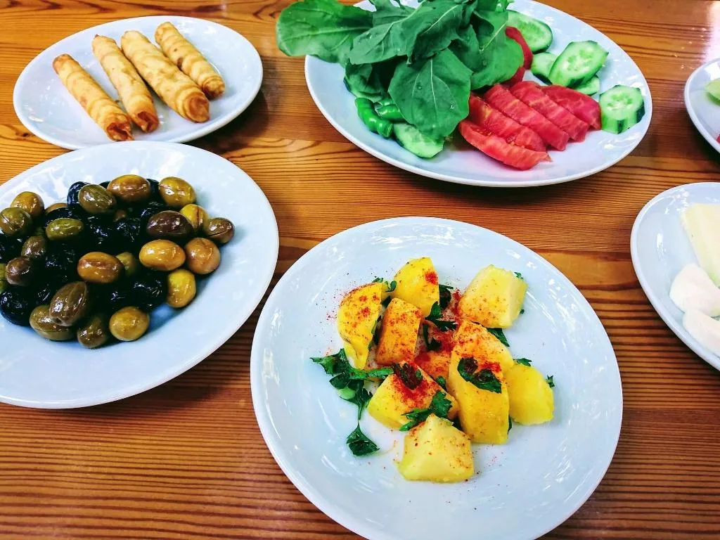 Restaurant, Simge Pension, Antalya