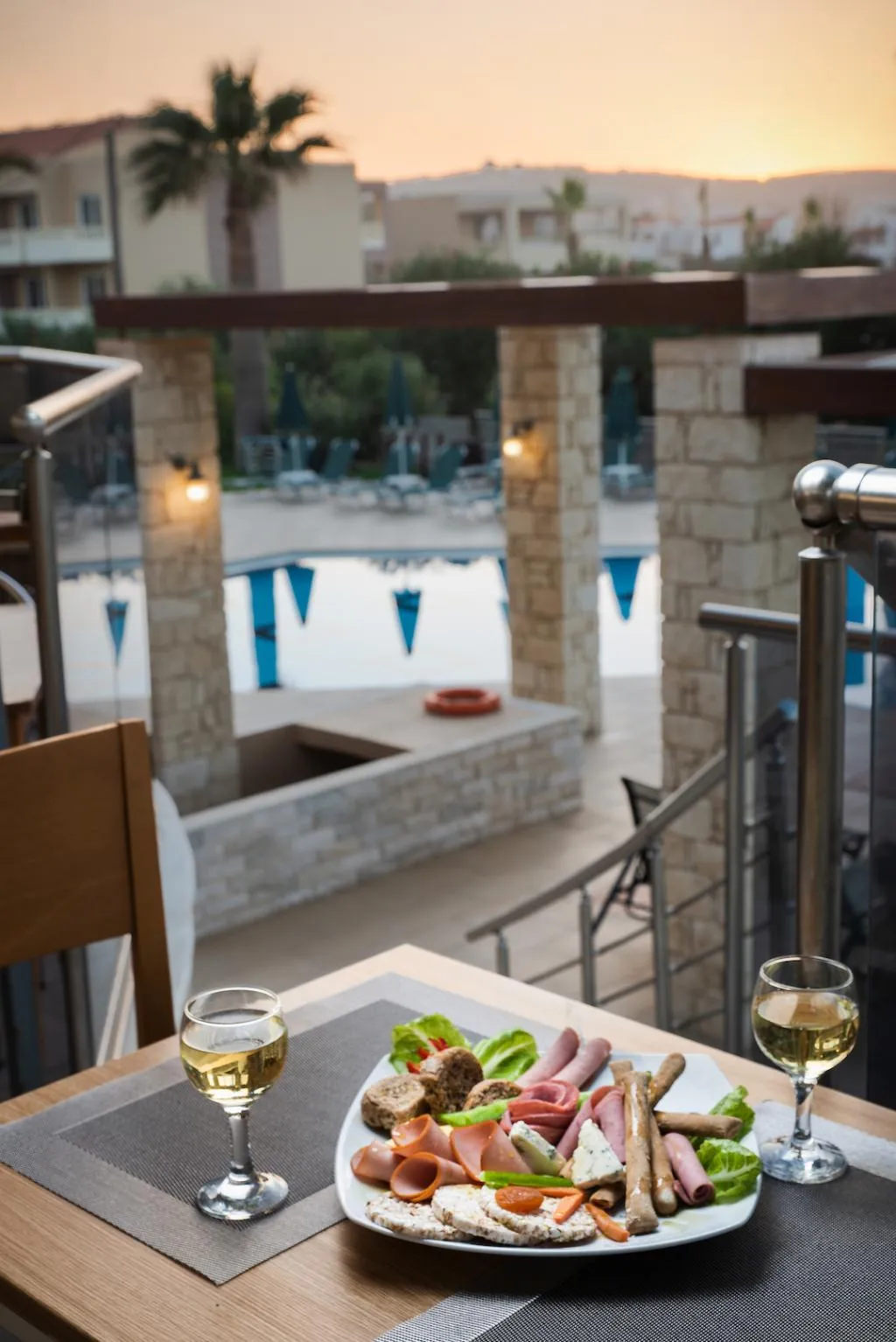 Restaurant, Maleme Mare Apartments, Crete
