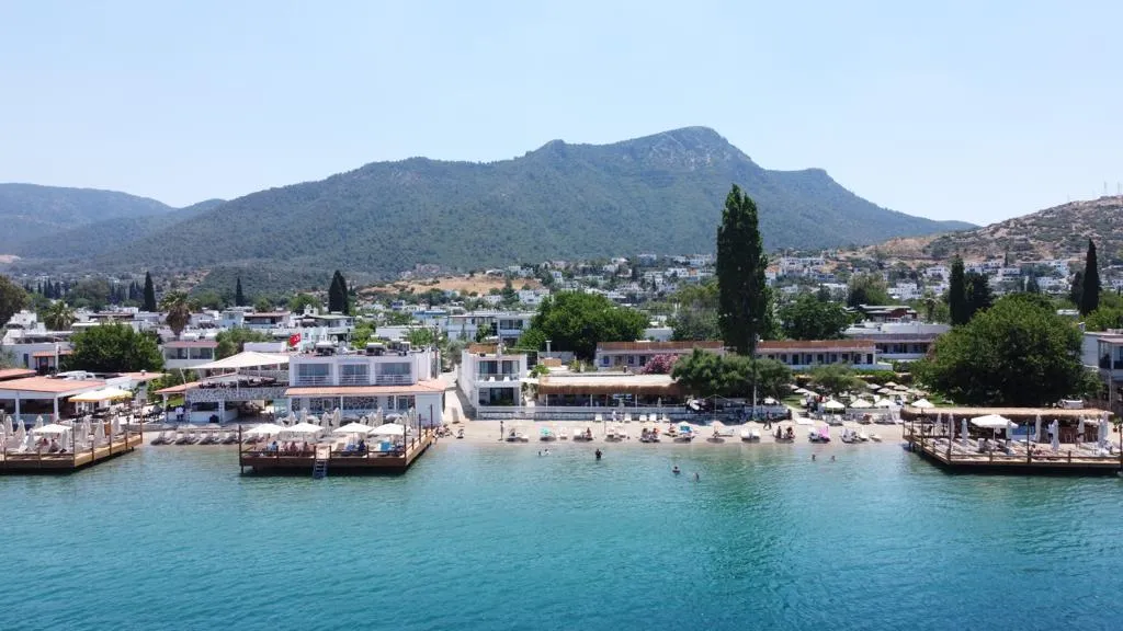 Beach, Daphnis Hotel, Bodrum