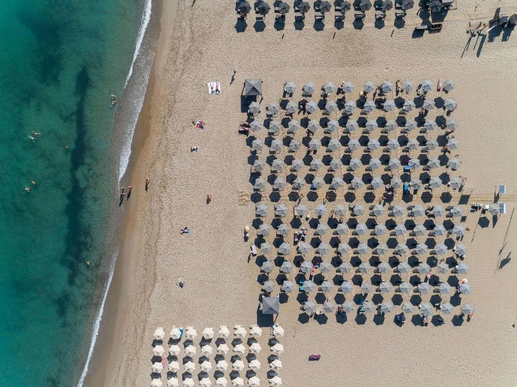Beach, Aquila Porto Rethymno, Crete